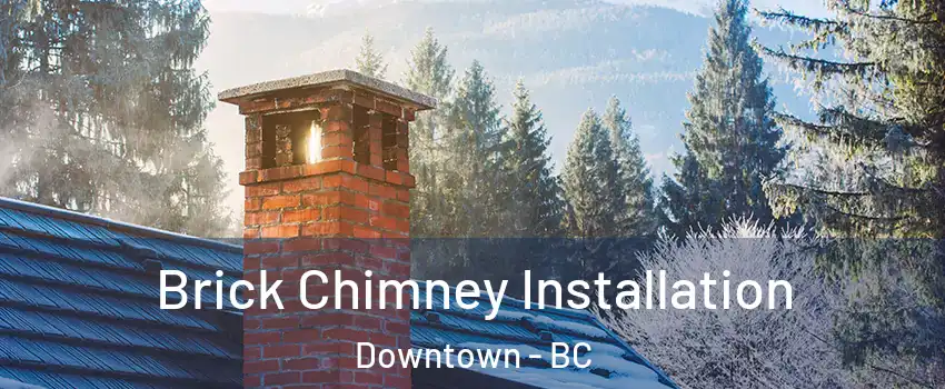  Brick Chimney Installation Downtown - BC