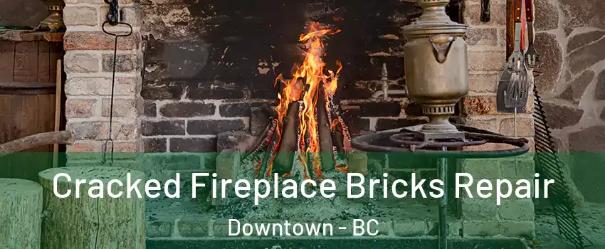  Cracked Fireplace Bricks Repair Downtown - BC