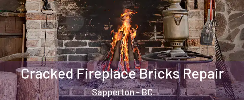  Cracked Fireplace Bricks Repair Sapperton - BC