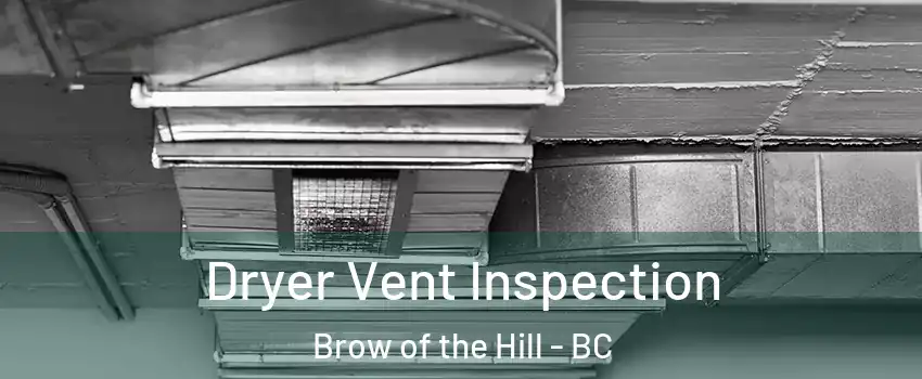  Dryer Vent Inspection Brow of the Hill - BC