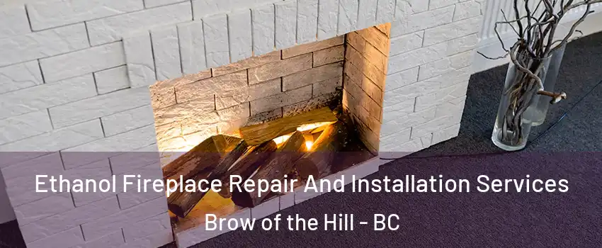  Ethanol Fireplace Repair And Installation Services Brow of the Hill - BC
