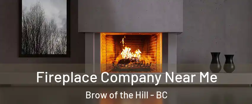 Fireplace Company Near Me Brow of the Hill - BC