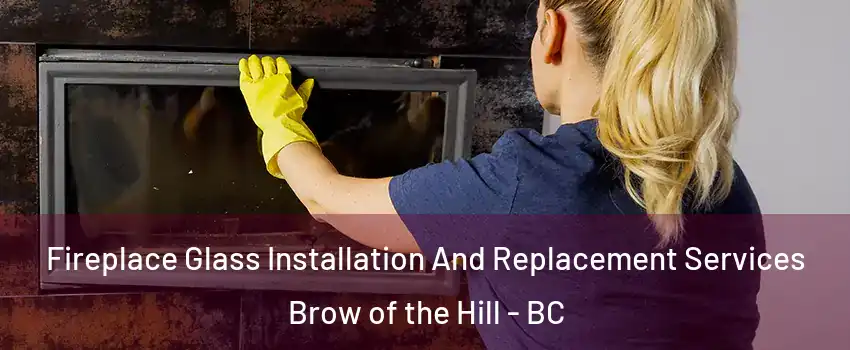  Fireplace Glass Installation And Replacement Services Brow of the Hill - BC
