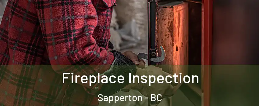  Fireplace Inspection Sapperton - BC