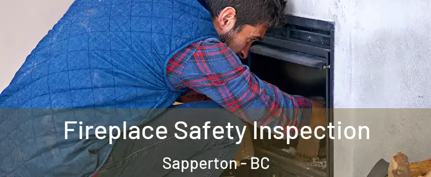 Fireplace Safety Inspection Sapperton - BC