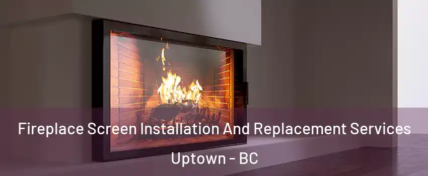 Fireplace Screen Installation And Replacement Services Uptown - BC