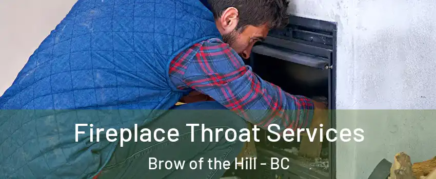  Fireplace Throat Services Brow of the Hill - BC