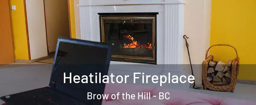  Heatilator Fireplace Brow of the Hill - BC