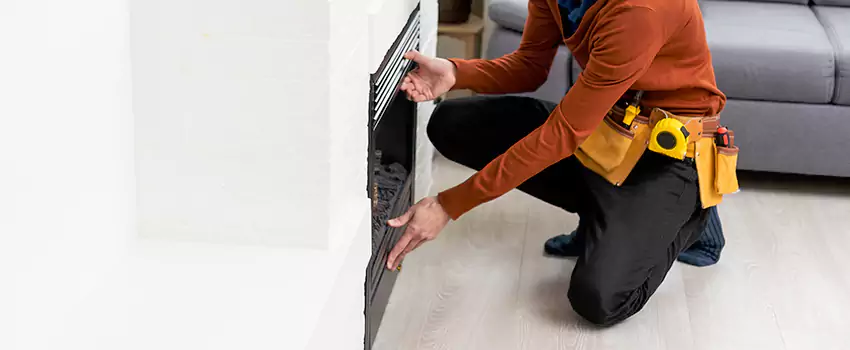 Electric Fireplace Insert Installation in Uptown, British Columbia