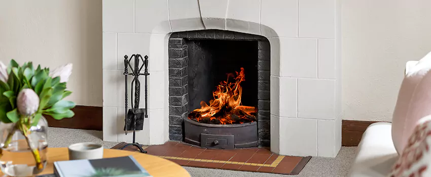 Wood Fireplace Refacing in Uptown, BC