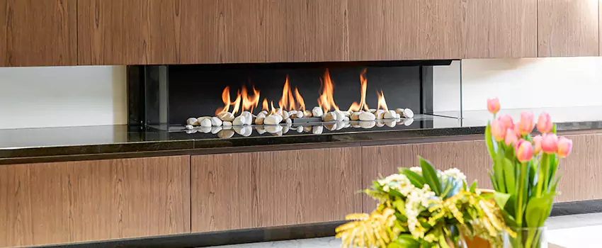 Outdoor Modern Fireplace Renovation Services in Uptown, BC