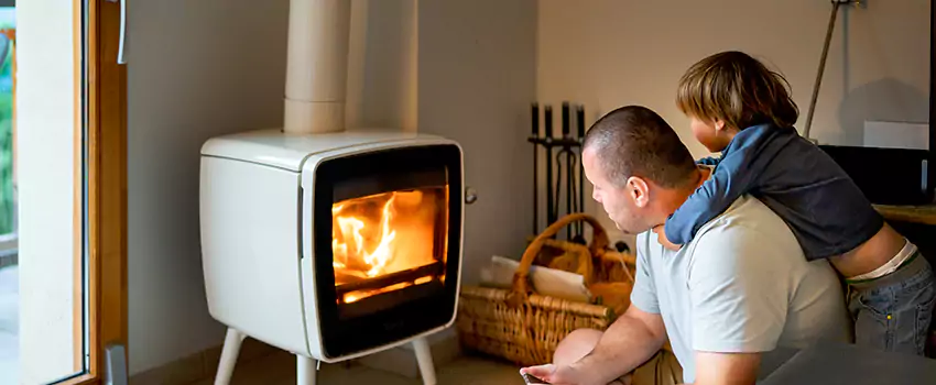 Morso Cast Iron Fireplace Insert Installation in Uptown, BC