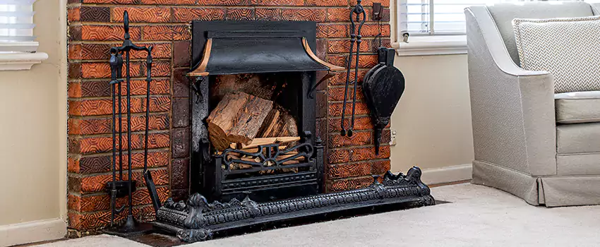 Vintage-style Fireplace Redesign in Uptown, British Columbia