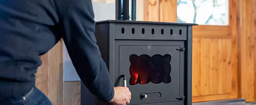 Pellet Stove Chimney Pipe Installation in Uptown, BC