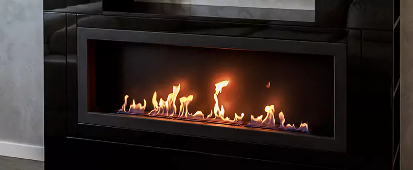 Town & Country Outdoor Fireplace in Uptown, BC