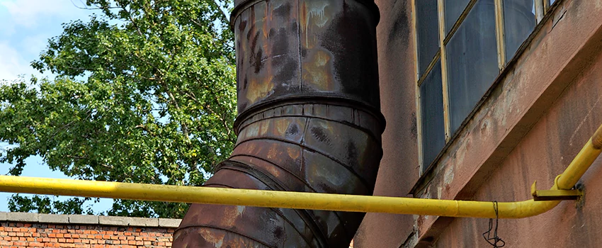 Lightning Protection Installation System for Industrial Chimneys in Uptown, British Columbia