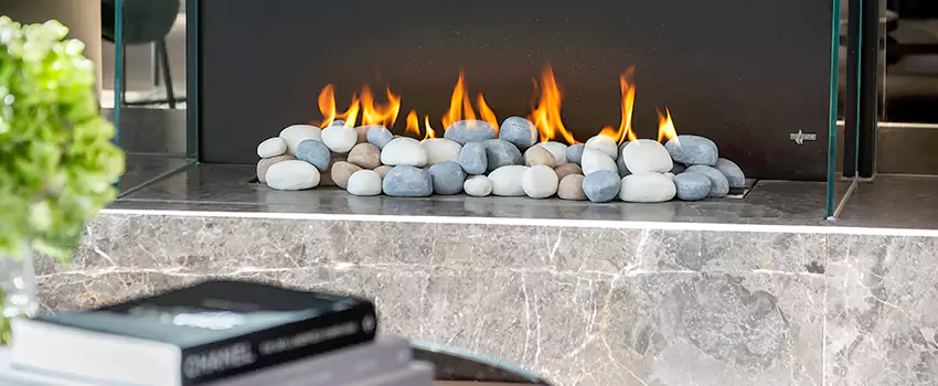 Double-Height Fireplace Design Refurbishment in Uptown, British Columbia