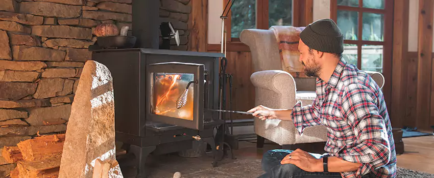 Wood Stove Stone Chimneys Installation Services in Uptown, BC