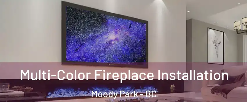  Multi-Color Fireplace Installation Moody Park - BC