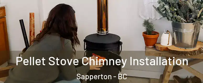  Pellet Stove Chimney Installation Sapperton - BC
