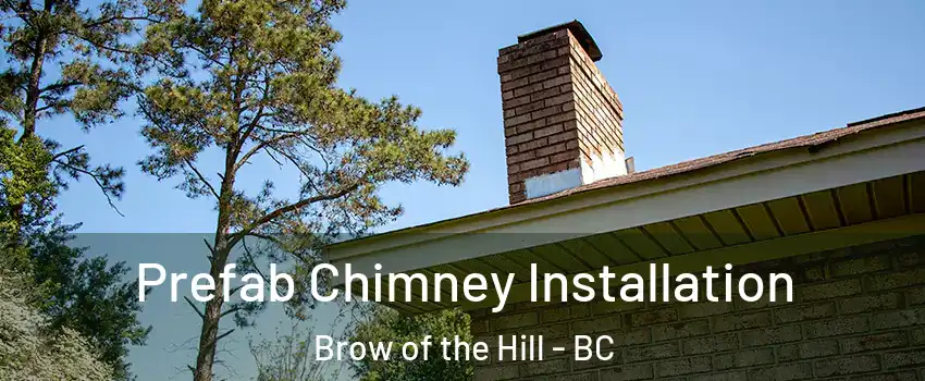  Prefab Chimney Installation Brow of the Hill - BC